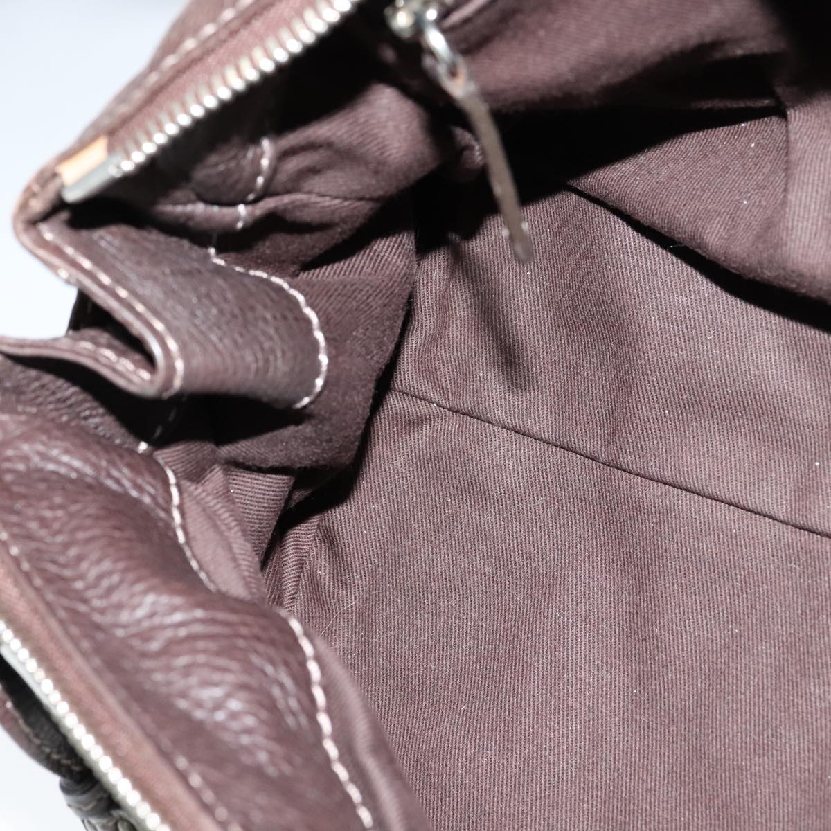 Solvarelle elegant leather Handbag top view