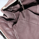 Solvarelle elegant leather Handbag top view