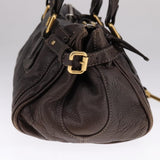 Solvarelle elegant leather Handbag top view