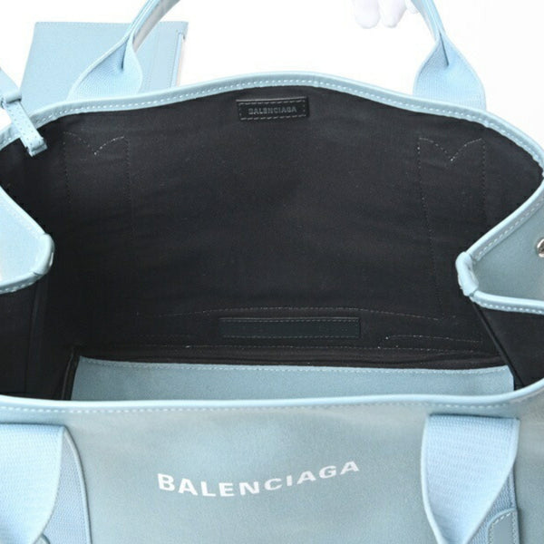 Balenciaga Navy Cabas Tote | Luxury Canvas Tote Bag