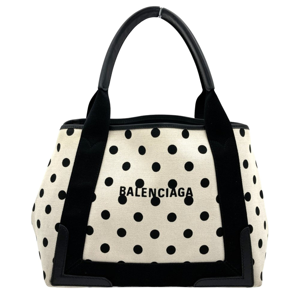 Balenciaga Navy Cabas Tote | Luxury Canvas Tote Bag