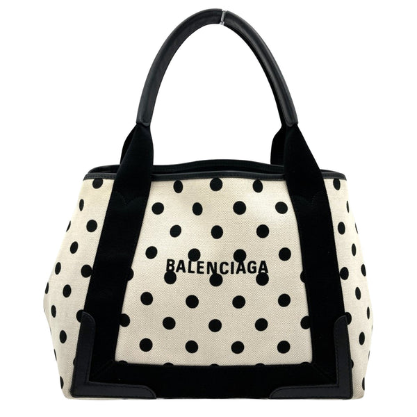 Balenciaga Navy Cabas Tote | Luxury Canvas Tote Bag