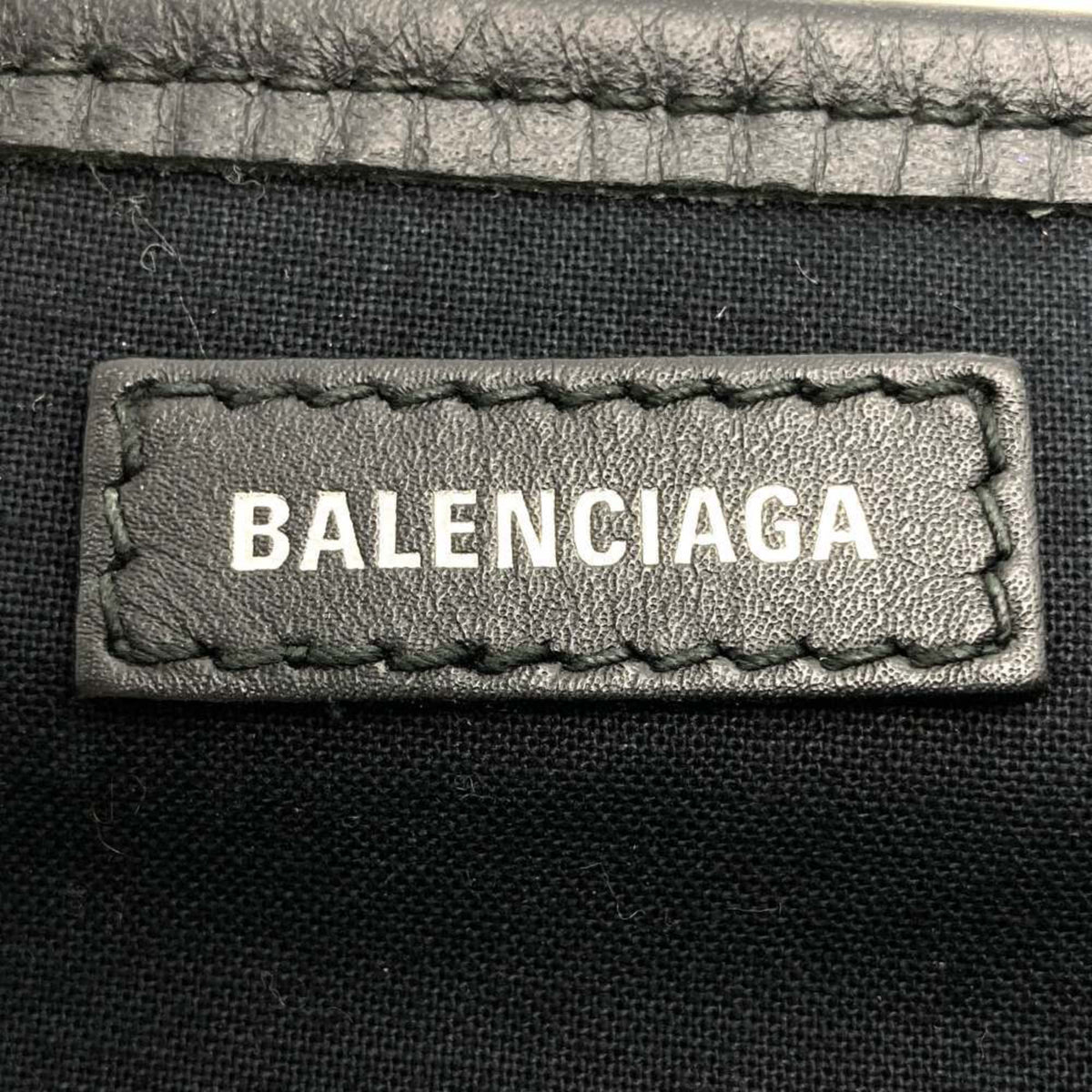 Balenciaga Navy Cabas Tote | Luxury Canvas Tote Bag