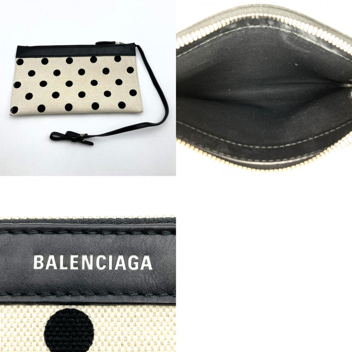 Balenciaga Navy Cabas Tote | Luxury Canvas Tote Bag