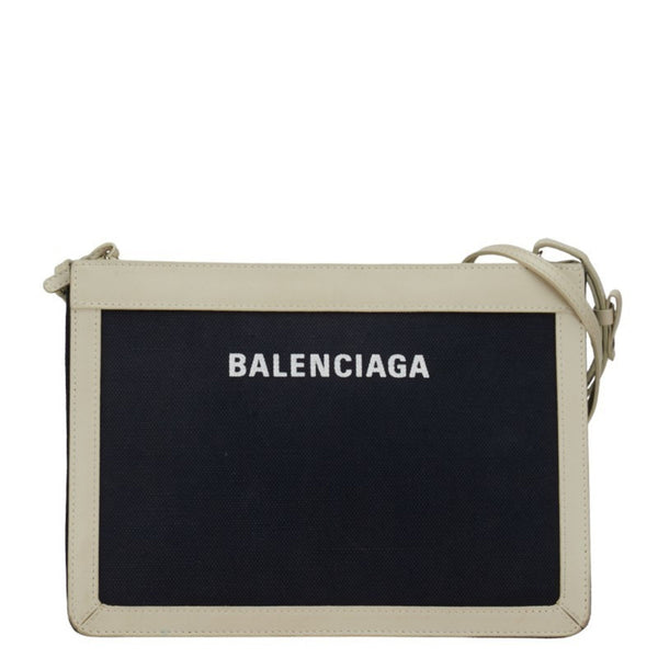 Balenciaga Navy pouch Shoulder Bag — Designer Shoulder Bag