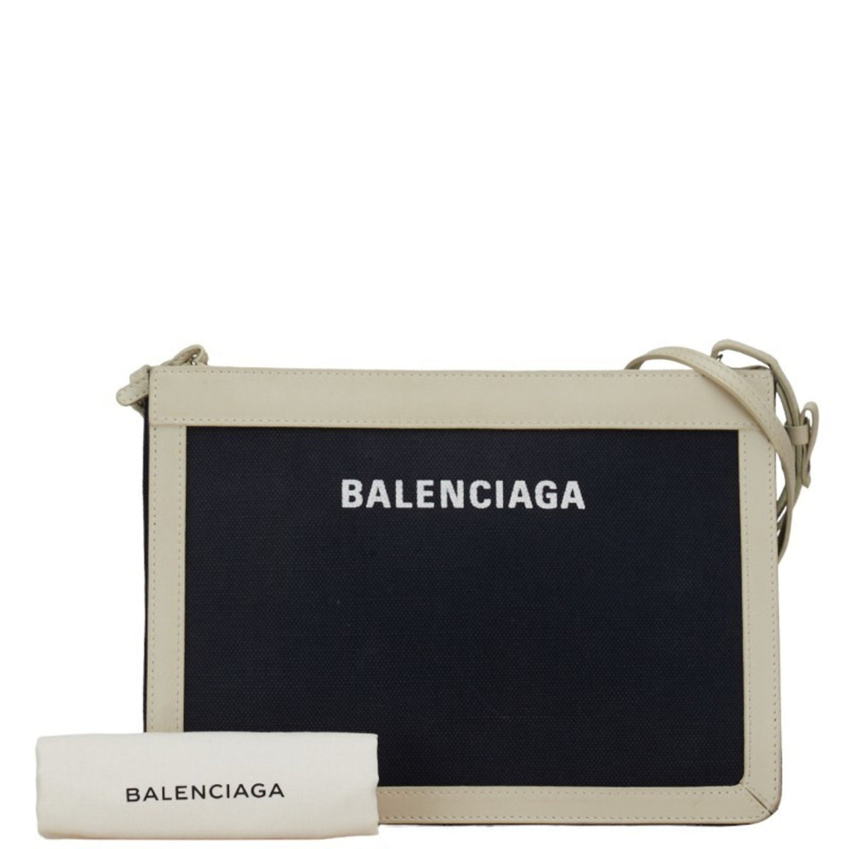 Balenciaga Navy pouch Shoulder Bag — Designer Shoulder Bag