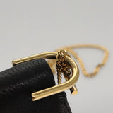 Luxavane elegant leather Shoulder Bag top view