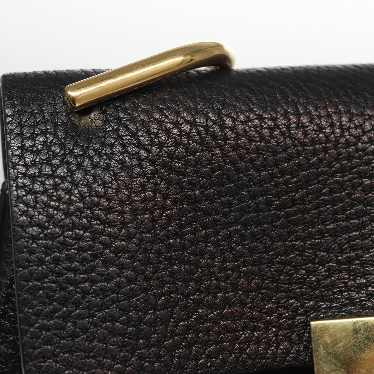 Luxavane elegant leather Shoulder Bag top view