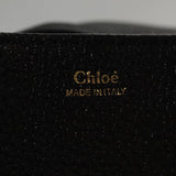 Chloe authentic luxury shoulder bag Black leather craftsmanship