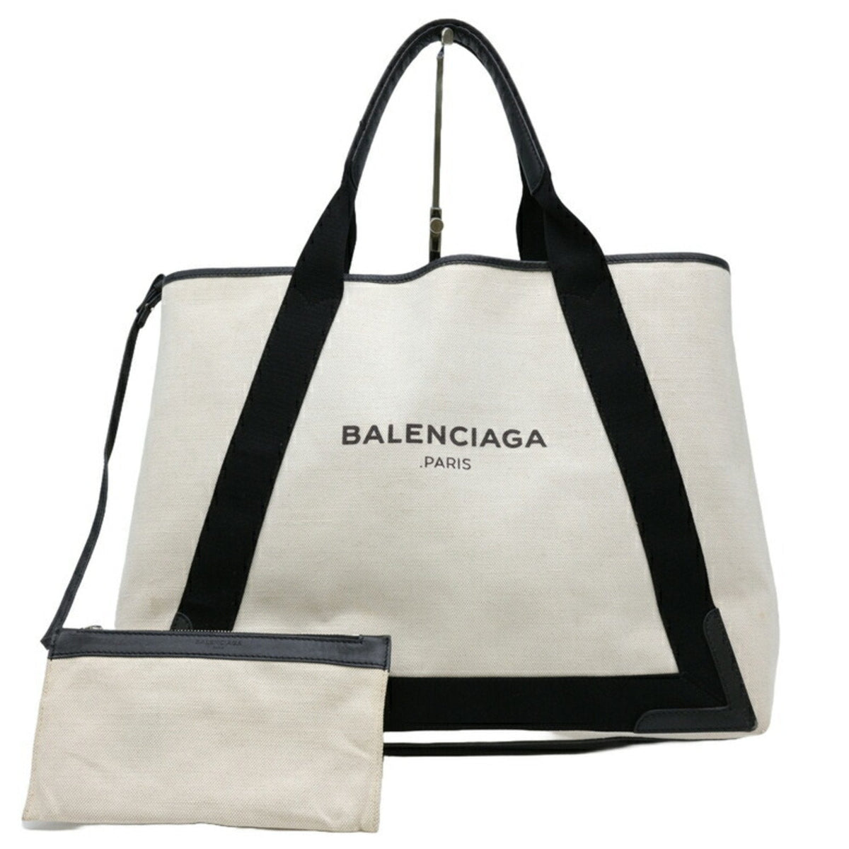 Balenciaga Navy Cabas Tote | Luxury Canvas Tote Bag