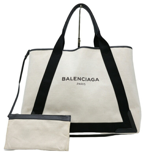 Balenciaga Navy Cabas Tote | Luxury Canvas Tote Bag