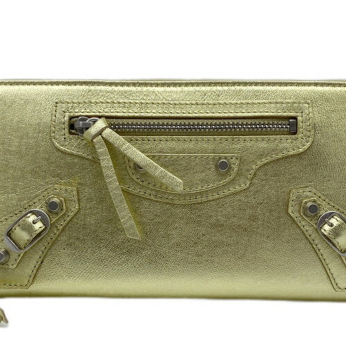 Balenciaga Continental Zip Around Wallet | Luxury Leather Wallet