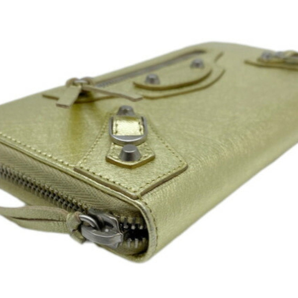 Balenciaga Continental Zip Around Wallet | Luxury Leather Wallet