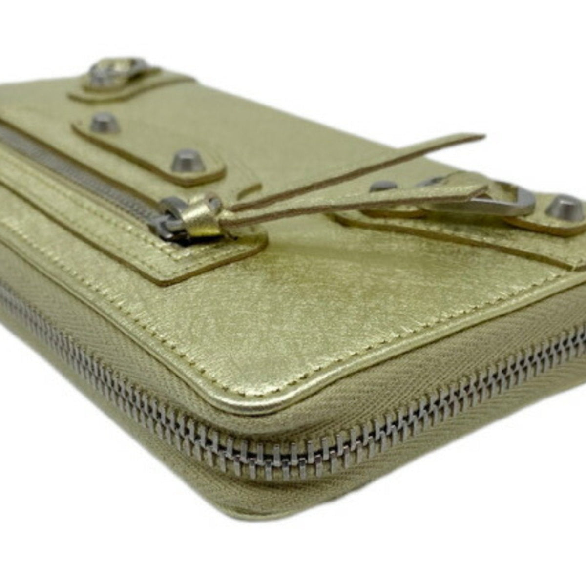 Balenciaga Continental Zip Around Wallet | Luxury Leather Wallet