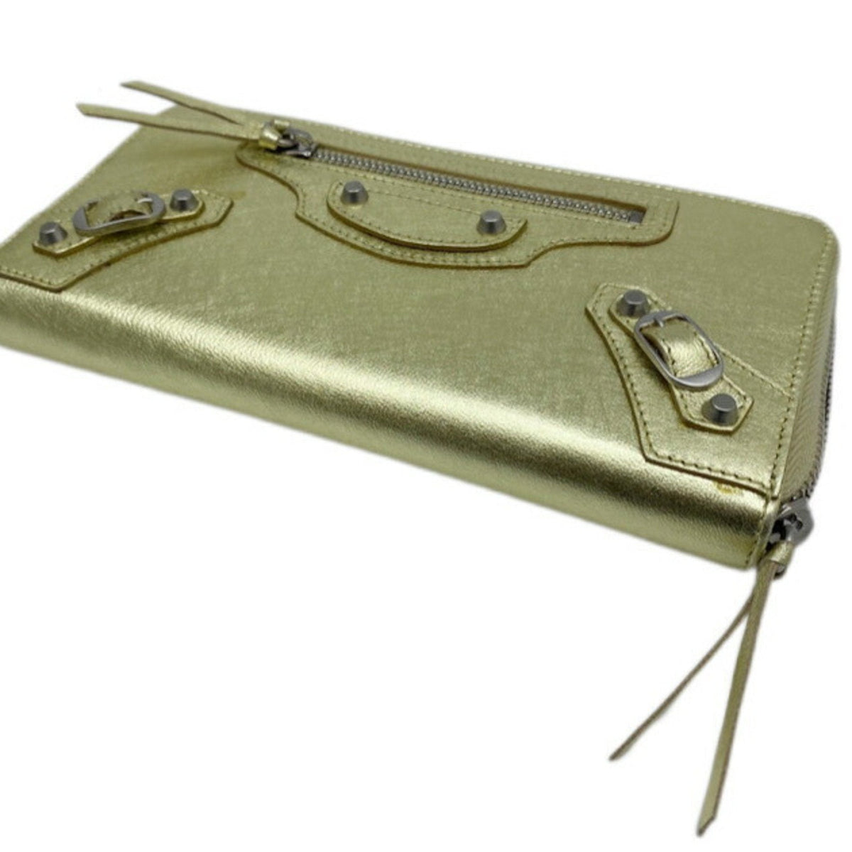 Balenciaga Continental Zip Around Wallet | Luxury Leather Wallet