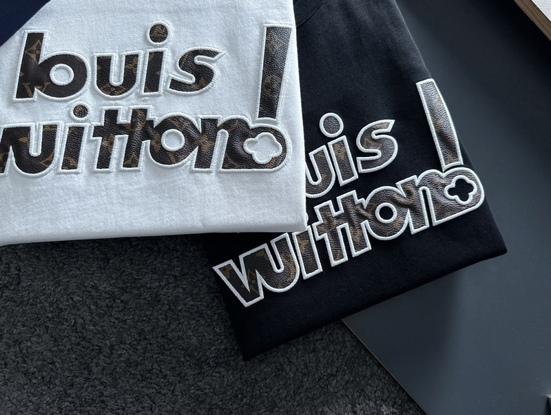 Front view of Louis Vuitton cotton t-shirt with relaxed-fit cut