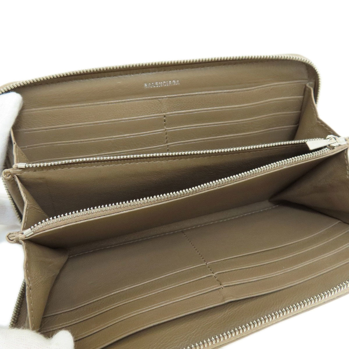 Balenciaga Continental Zip Around Wallet | Luxury Leather Wallet