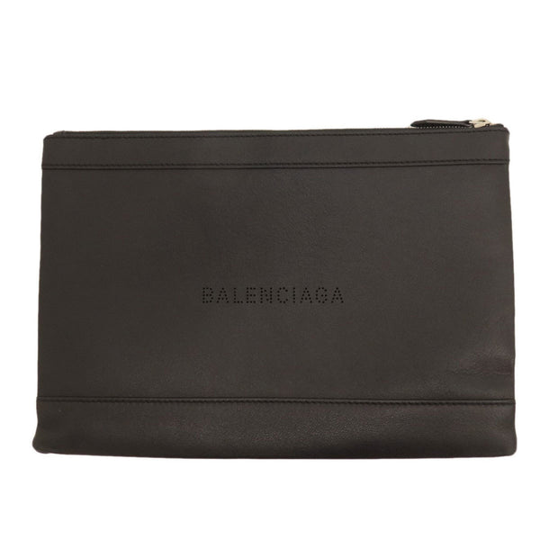 Balenciaga Navy Clutch Bag — Designer Clutch Bag