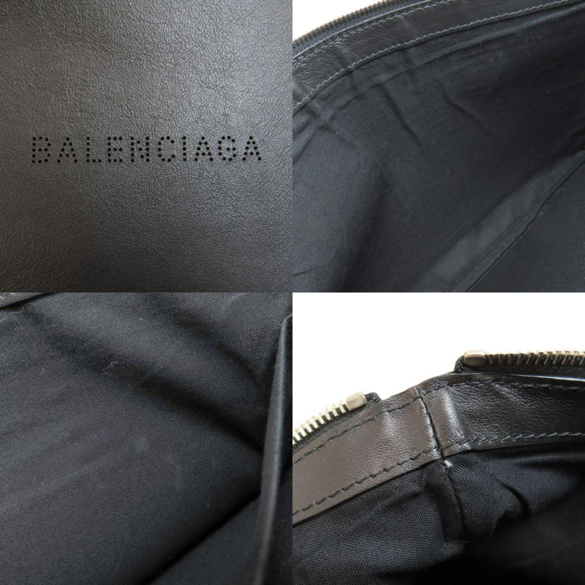 Balenciaga Navy Clutch Bag — Designer Clutch Bag