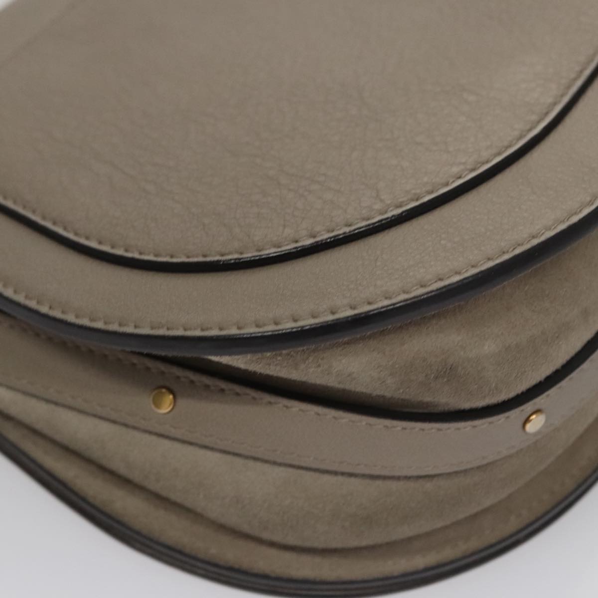 Chloe designer handbag leather closeup detail