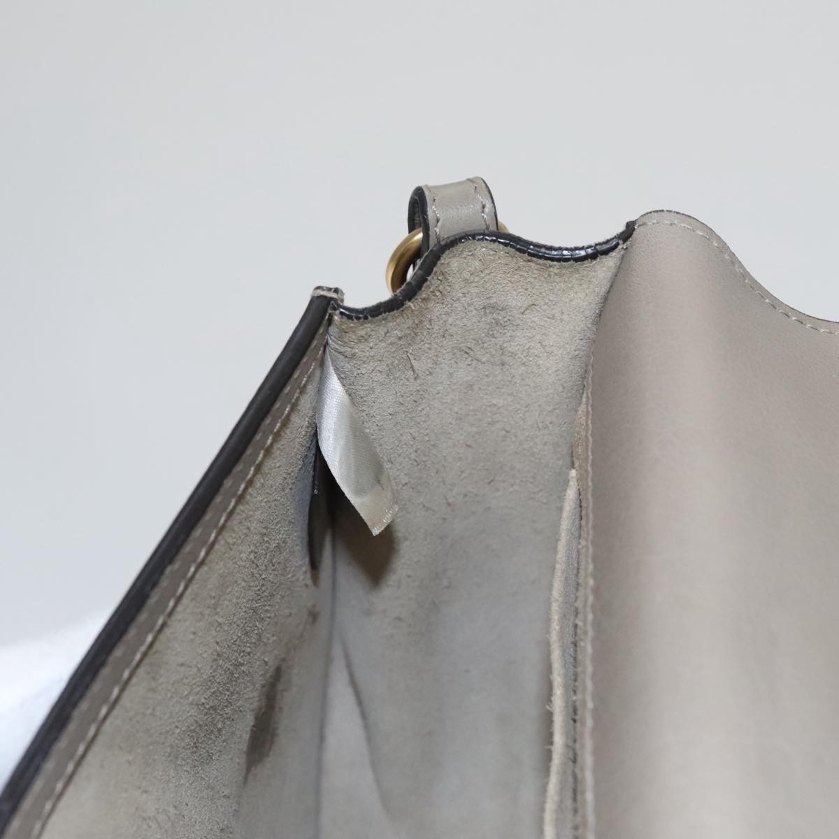 Morventique elegant leather Handbag top view