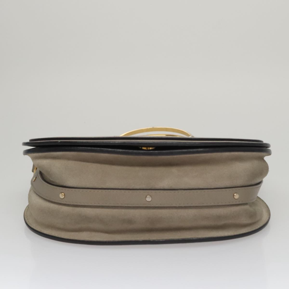 Morventique elegant leather Handbag top view