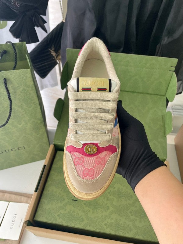Gucci fresh white-and-black luxury sneakers view 9 sleek tonal finish