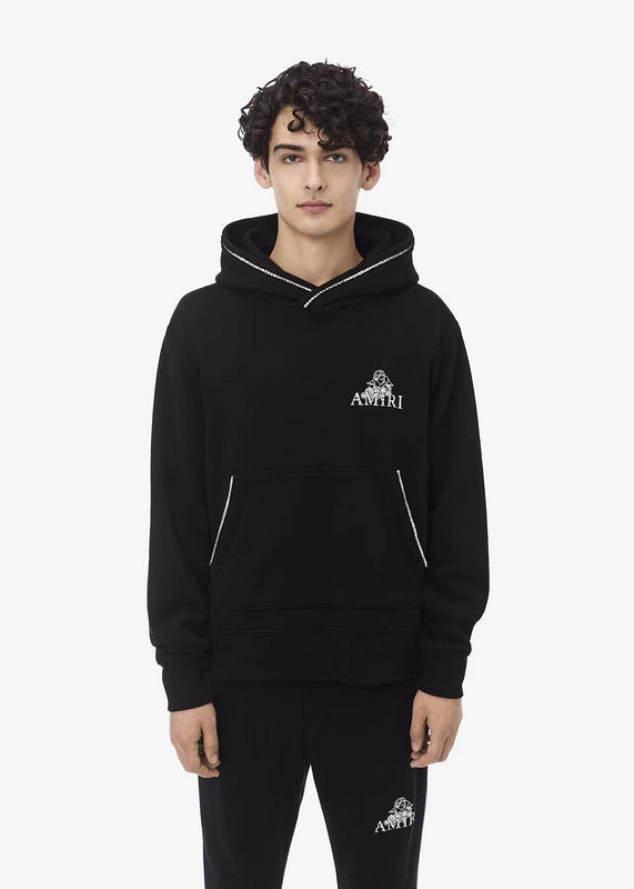 Amiri luxury hoodie detail shot