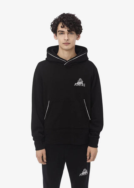 Amiri luxury hoodie detail shot