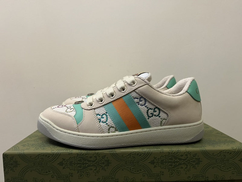 Gucci stone beige luxury sneakers view 6 chunky sole construction