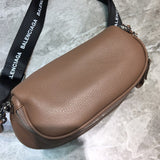 Polished Vegan Leather Handbag - Smooth Faux-Leather Exterior | Women's Premium Handbag #745 - interior view (image 6) of designer-inspired handbag