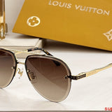 Lifestyle view of Louis Vuitton unisex sunglasses