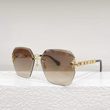 Side view of Louis Vuitton unisex sunglasses