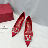 Valentino Garavani designer shoes full view