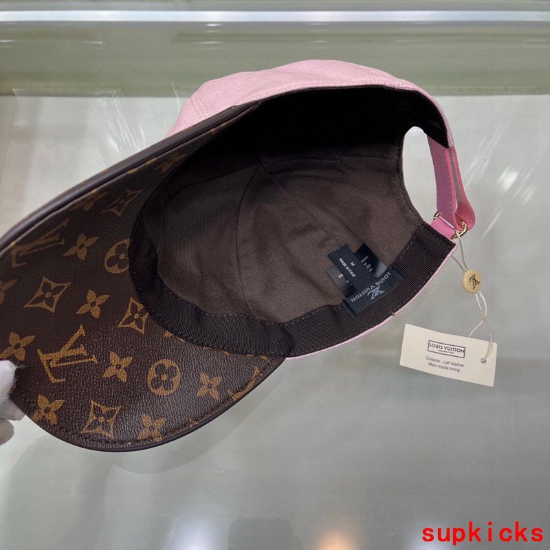 Side view of Louis Vuitton unisex cap