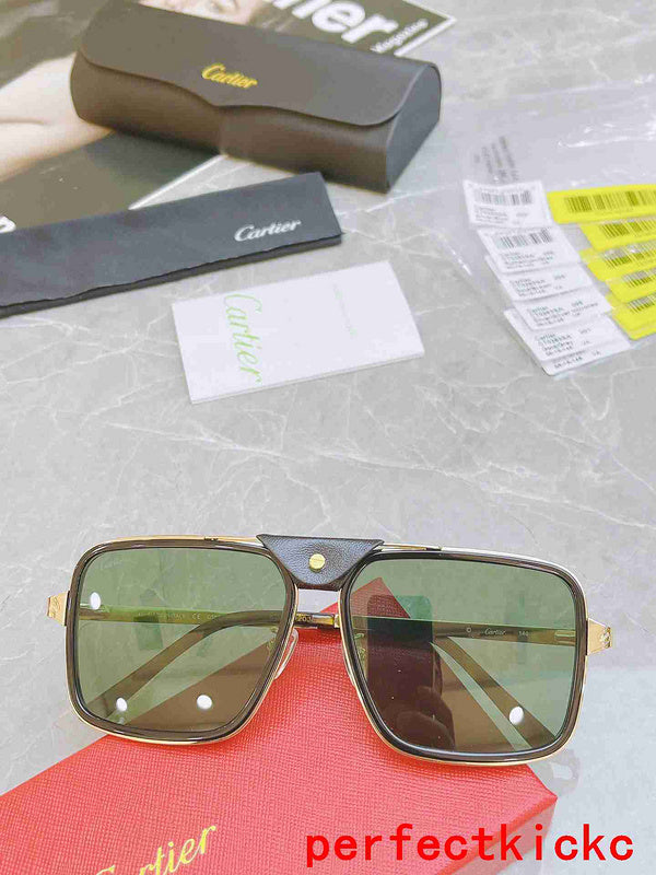 Side view of Cartier unisex sunglasses