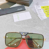 Side view of Cartier unisex sunglasses