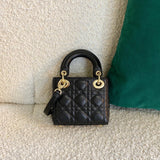 Back view of elevated chic women's handbag – women's everyday handbag