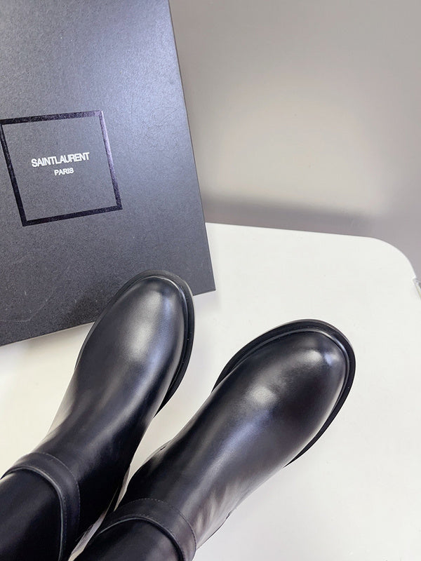 Saint Laurent designer shoes full view