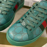 Gucci bold contrast luxury sneakers view 5 minimalist modern build