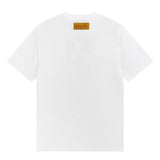 Close-up detail shot of Louis Vuitton cotton t-shirt with everyday silhouette