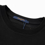 Side profile of Louis Vuitton cotton t-shirt with logo-detail design