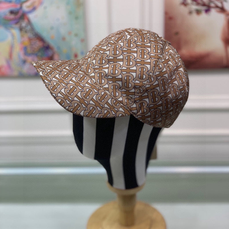 Front view of Burberry unisex cap