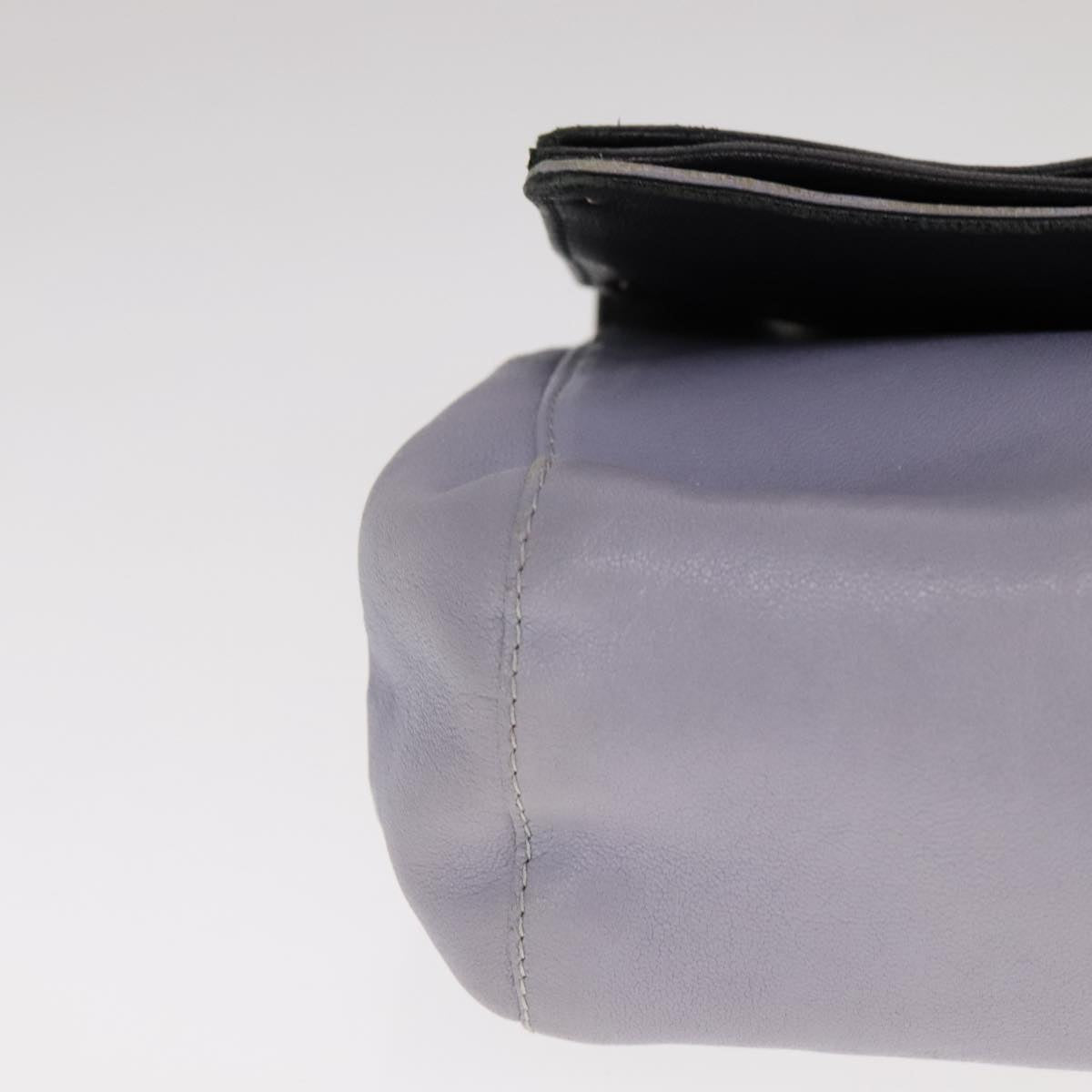 Crisolune elegant leather Shoulder Bag flat lay view