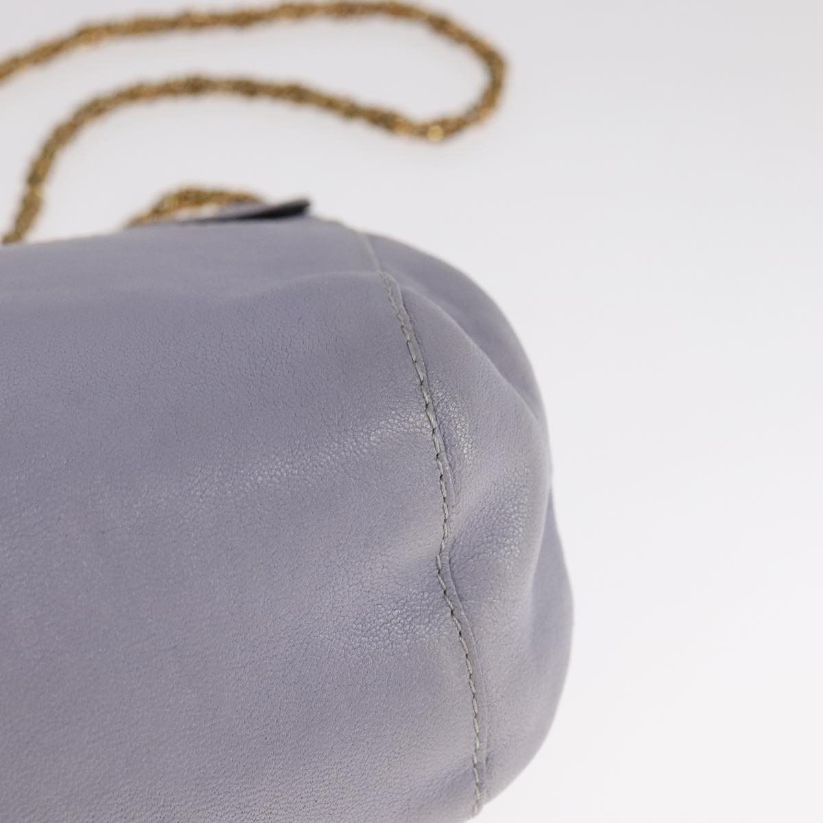 Crisolune elegant leather Shoulder Bag top view