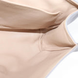 Crisolune elegant leather Shoulder Bag top view