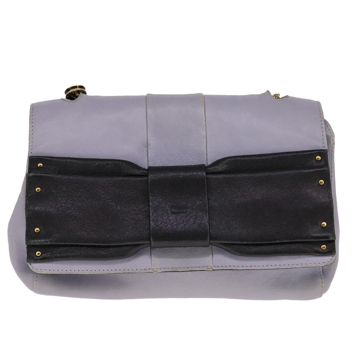 Crisolune elegant leather Shoulder Bag close-up detail