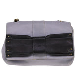 Crisolune elegant leather Shoulder Bag close-up detail