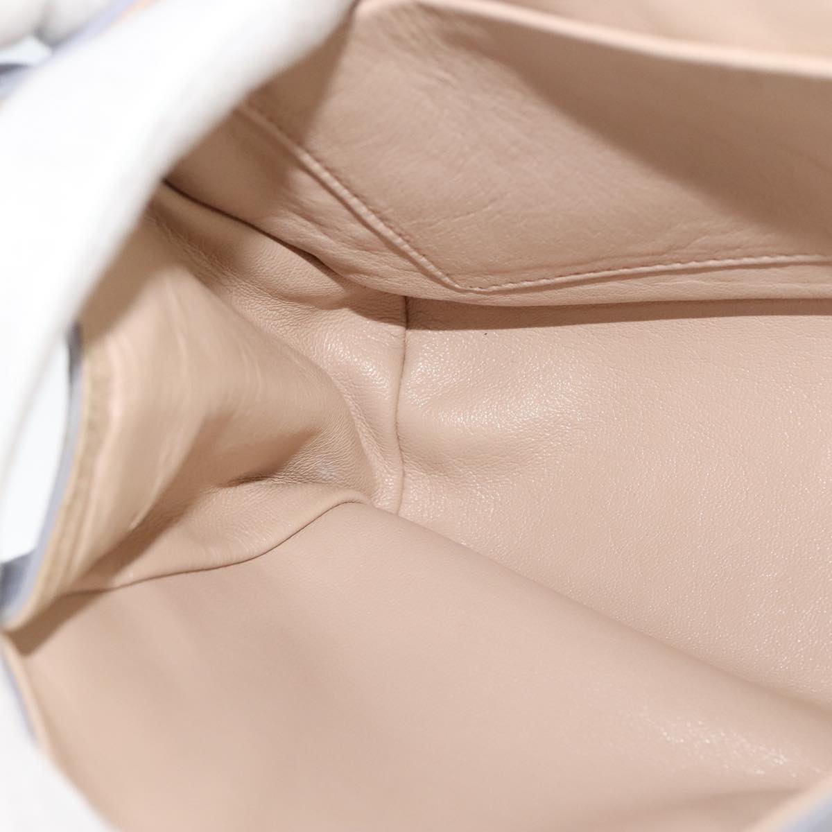 Crisolune elegant leather Shoulder Bag top view