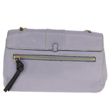 Crisolune elegant leather Shoulder Bag top view